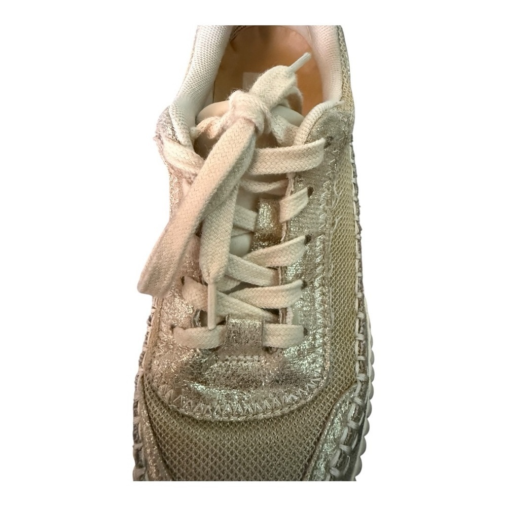 Dolce Vita Women's Gold Knit Sneakers size 6.5 - Picture 12 of 13